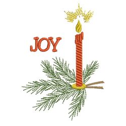 Christmas Candles 3 08(Md) machine embroidery designs