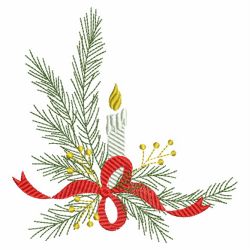 Christmas Candles 3 09(Sm) machine embroidery designs