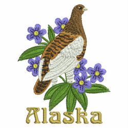 State Birds And Flowers 1 12 machine embroidery designs