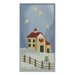 Winter Panel Scene 02 machine embroidery designs