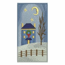 Winter Panel Scene 03 machine embroidery designs