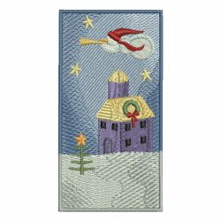 Winter Panel Scene 07 machine embroidery designs