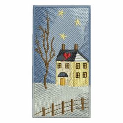 Winter Panel Scene 10 machine embroidery designs