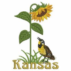 State Birds And Flowers 2 06 machine embroidery designs