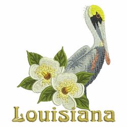 State Birds And Flowers 2 08 machine embroidery designs