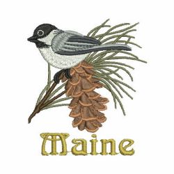 State Birds And Flowers 2 09 machine embroidery designs