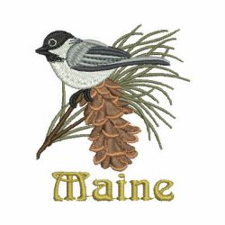 State Birds And Flowers 2 09 machine embroidery designs