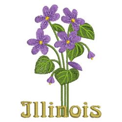 State Birds And Flowers 2 13 machine embroidery designs