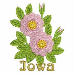 State Birds And Flowers 2 15 machine embroidery designs