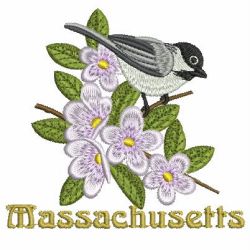 State Birds And Flowers 3 machine embroidery designs