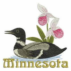 State Birds And Flowers 3 03 machine embroidery designs