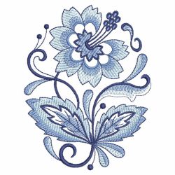 Blue Jacobean Oval 04(Sm) machine embroidery designs