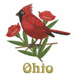 State Birds And Flowers 4 05 machine embroidery designs