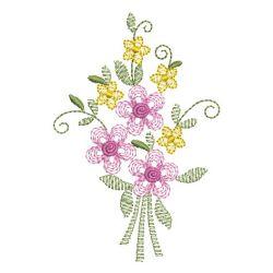 Vintage Jacobean Floral 03(Sm)
