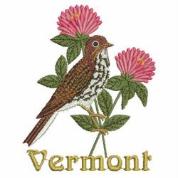 State Birds And Flowers 5 06 machine embroidery designs