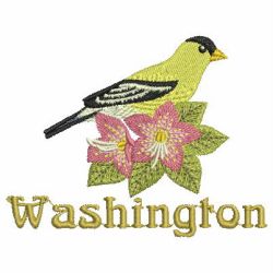 State Birds And Flowers 5 08 machine embroidery designs