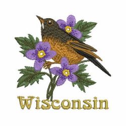 State Birds And Flowers 5 10 machine embroidery designs