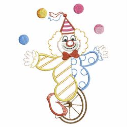 Vintage Clowns 01(Sm) machine embroidery designs