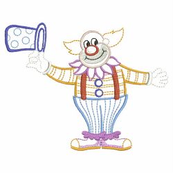 Vintage Clowns 03(Md) machine embroidery designs