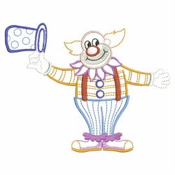 Vintage Clowns 03(Lg) machine embroidery designs