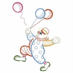 Vintage Clowns 05(Lg) machine embroidery designs