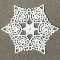 FSL Crystal Snowflakes 2 07 machine embroidery designs