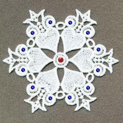 FSL Crystal Snowflakes 2 08 machine embroidery designs