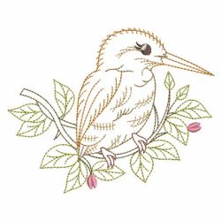 Vintage Feathered Family 02(Lg) machine embroidery designs