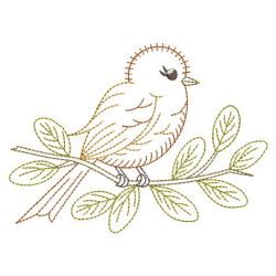 Vintage Feathered Family 03(Lg) machine embroidery designs