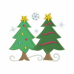 Applique Christmas Medley 02 machine embroidery designs