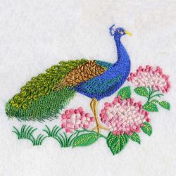 Floral Peacocks 2 03 machine embroidery designs