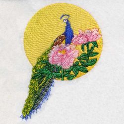Floral Peacocks 2 07 machine embroidery designs