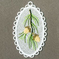 FSL Pine Cones Ornaments 02 machine embroidery designs