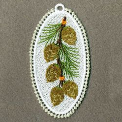 FSL Pine Cones Ornaments 09 machine embroidery designs