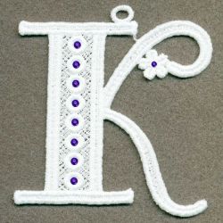 FSL Crystal Alphabets 11 machine embroidery designs