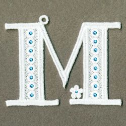 FSL Crystal Alphabets 13 machine embroidery designs