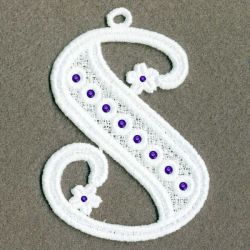 FSL Crystal Alphabets 19 machine embroidery designs