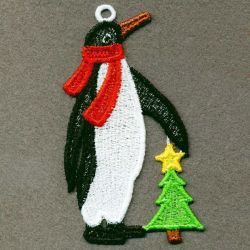 FSL Christmas Penguins 06 machine embroidery designs