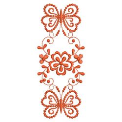 Candlewick Floral Butterflies 03(Lg) machine embroidery designs