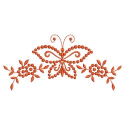 Candlewick Floral Butterflies 06(Lg) machine embroidery designs