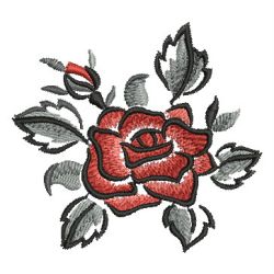 Brush Painting Roses 11(Lg)