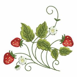 Yummy Strawberries 2 machine embroidery designs