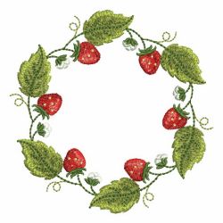 Yummy Strawberries 2 08 machine embroidery designs