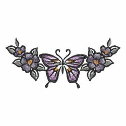 Brush Painting Butterflies 09