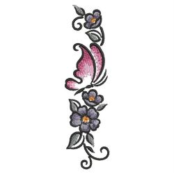 Brush Painting Butterflies 10 machine embroidery designs