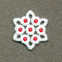 3D FSL Crystal Flowers 15 machine embroidery designs