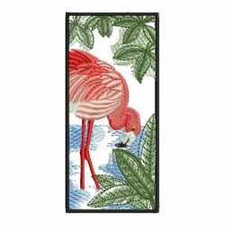 Flamingos 3 09 machine embroidery designs