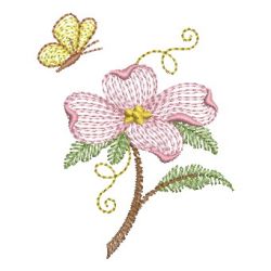 Vintage Blossom 01 machine embroidery designs