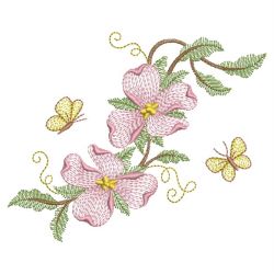 Vintage Blossom 10 machine embroidery designs
