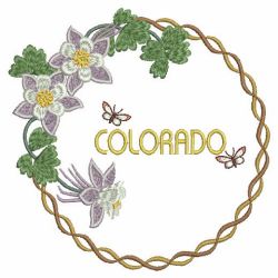 State Flowers 1 06(Sm) machine embroidery designs